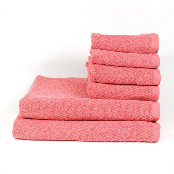 ArkwrightLLC 6 Piece Washcloth Towel Set Wayfair